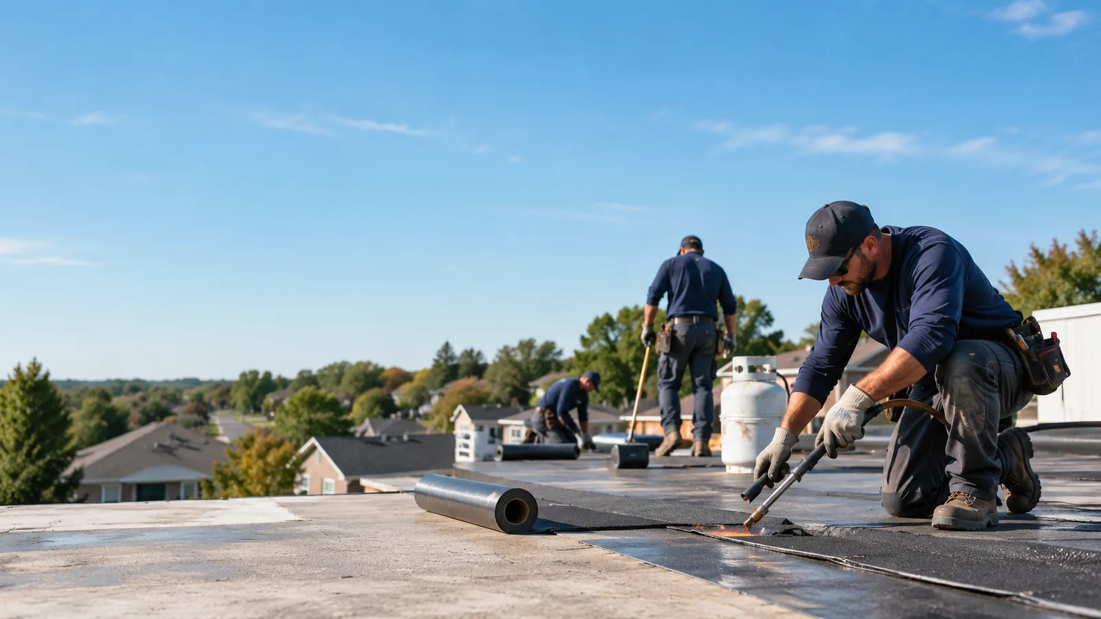 Flat Roof Leak Repair providers in Saint Libory, IL